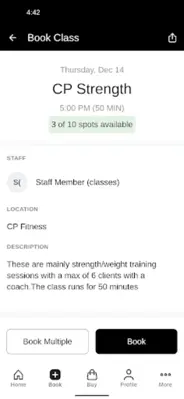 CP Fitness android App screenshot 0